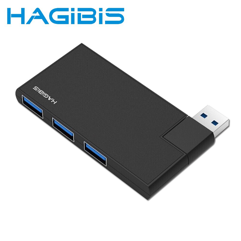 HAGiBiS海備思 USB3.0 HUB 4Port旋轉OTG集線器 現貨 廠商直送