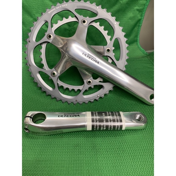 [ㄚ順雜貨鋪] 全新 SHIMANO ULTEGRA FC-6600 2X10速一體式大盤 53 T / 39 T