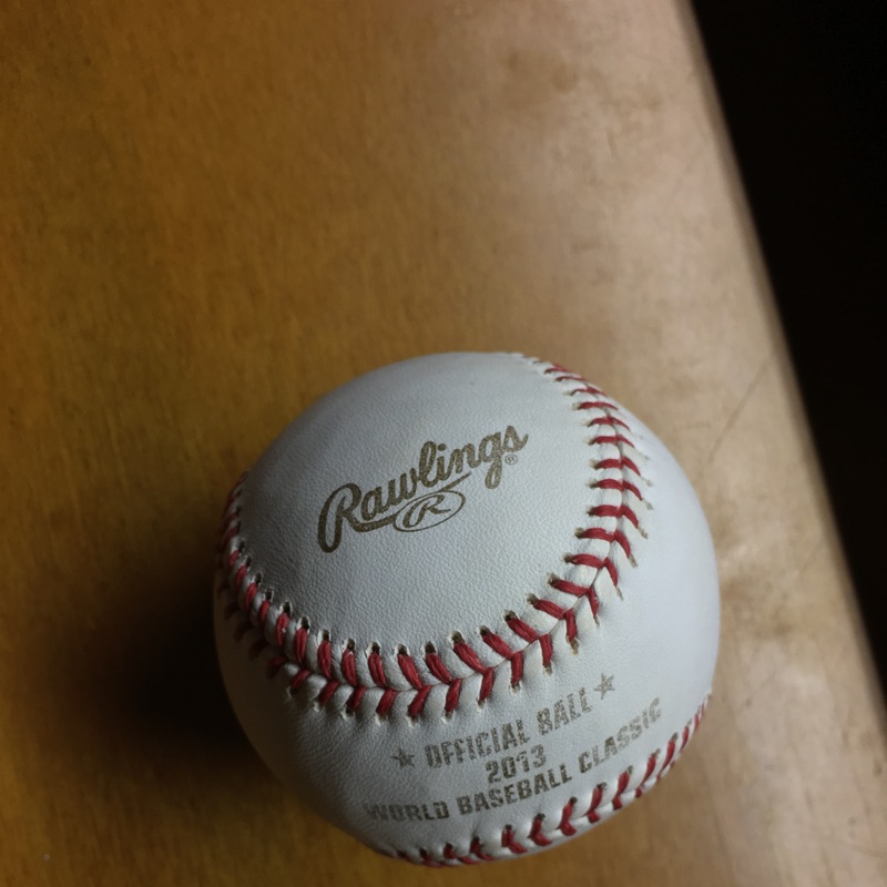 Rawlings WBC 2013 世界棒球經典賽 比賽用球 棒球