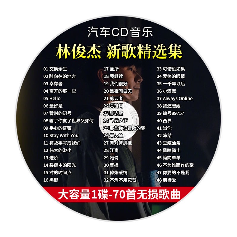 音樂館 林俊杰正版cd专辑大容量光碟mp3cd光盘无损音乐新歌精选碟片合集 蝦皮購物