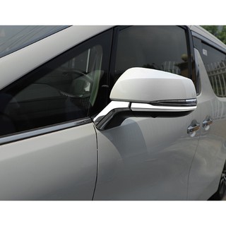 ~歐力斯~豐田 TOYOTA 18-23年 ALPHARD 後視鏡飾條 後視鏡裝飾條 防撞飾條 後視鏡亮條