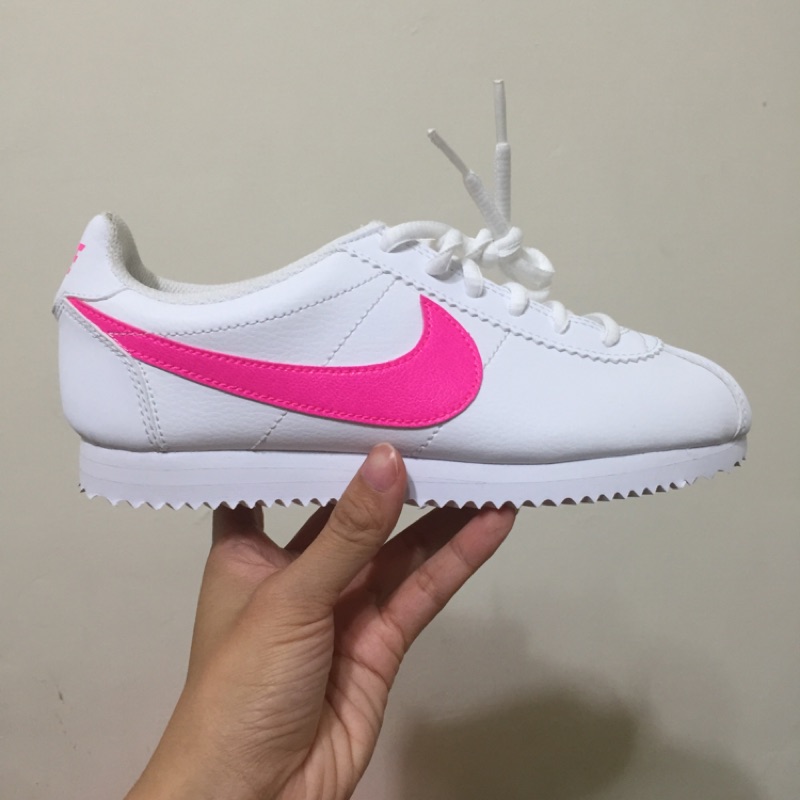 Nike Cortez 粉紅色阿甘鞋