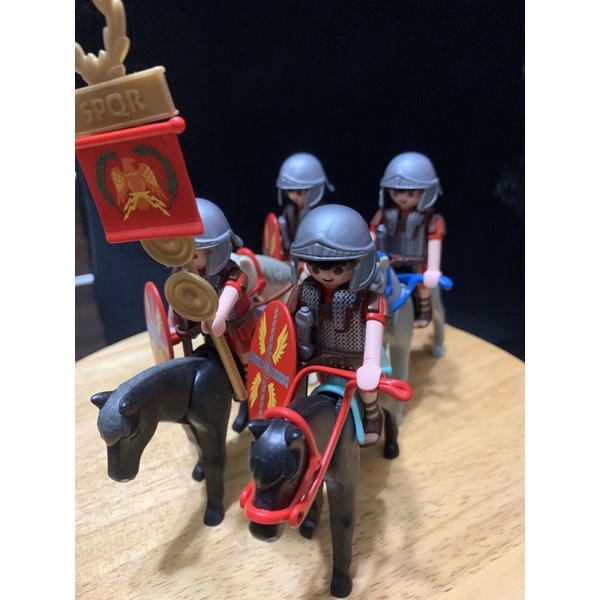 Playmobil 摩比 羅馬 士兵 騎兵