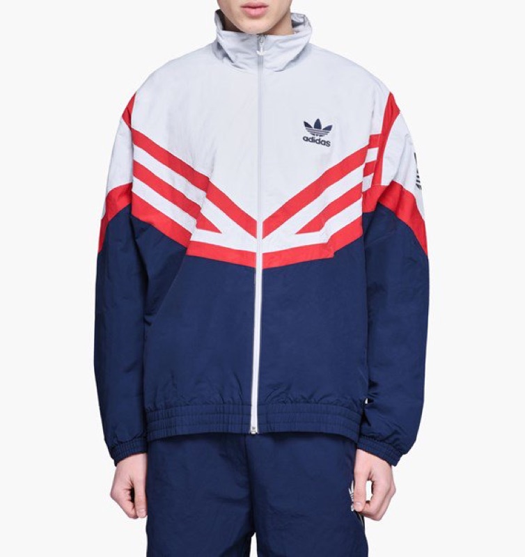 Adidas Originals 復古古著三葉草立領風衣外套EJ0947 | 蝦皮購物