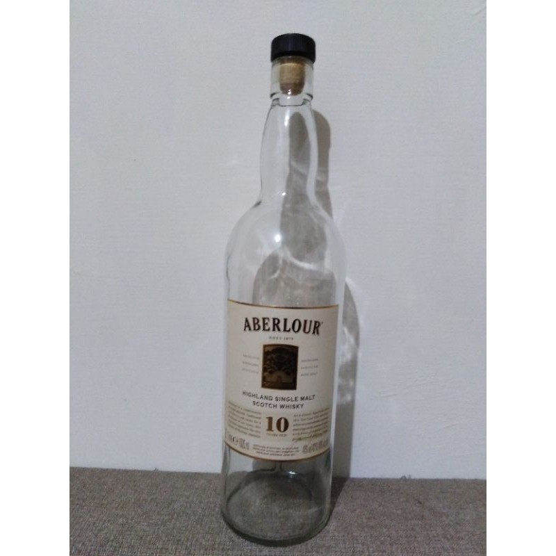 （空酒瓶）ABERLOUR 亞伯樂蘇格蘭威士忌 1000ml
