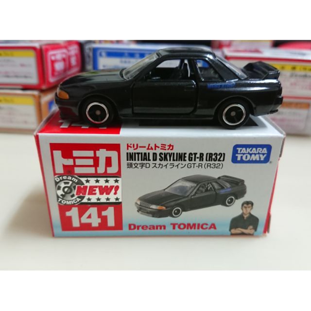 【現貨】Tomica 多美 頭文字D No.141 GT-R(R32)