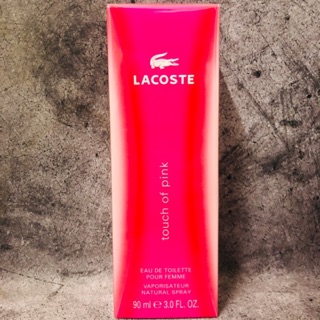 ~歐巴&歐尼~Lacoste Touch Of Pink 粉紅觸感 女性淡香水 90ml tester