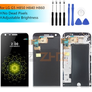 Lg G5 LCD 顯示屏觸摸屏數字轉換器組件的超優質 LCD 組件, 用於 LG H840 H850 H860 H82