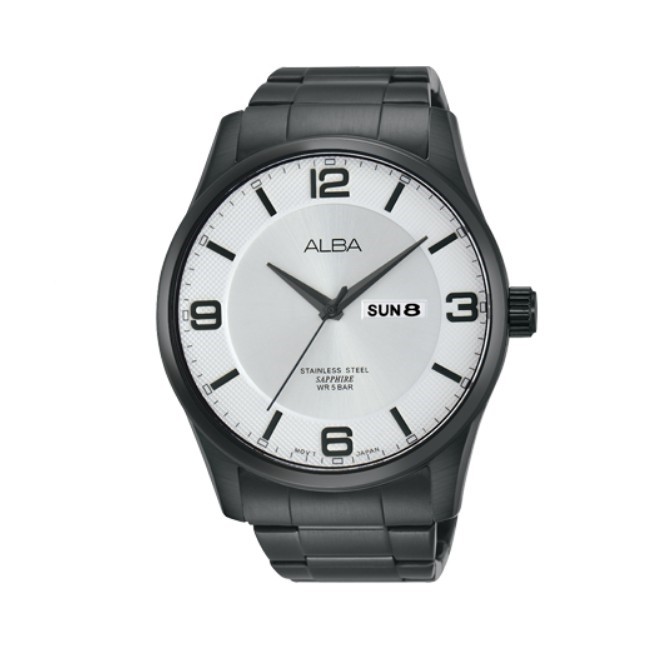 ALBA 雅柏 PRODUCT 男 安全帶扣 石英腕錶(AV3341X1) 45mm