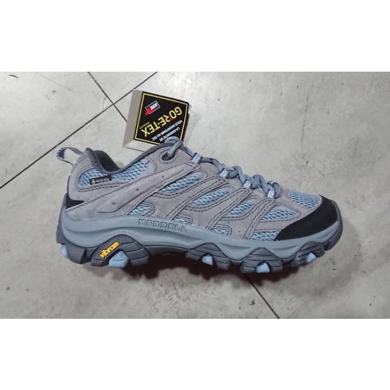 【MERRELL】MOAB 3 GORE-TEX 女款登山鞋 低筒 防水 黃金大底ML036324 尺寸:US9