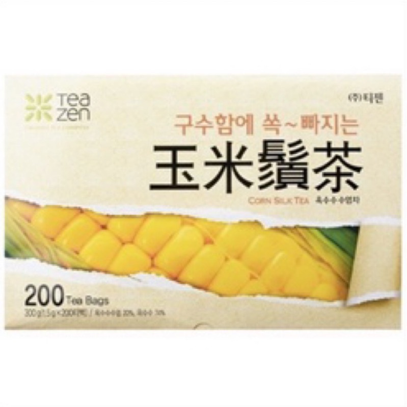 代購好市多商品@Teazen玉米鬚茶-1.5公克x1包