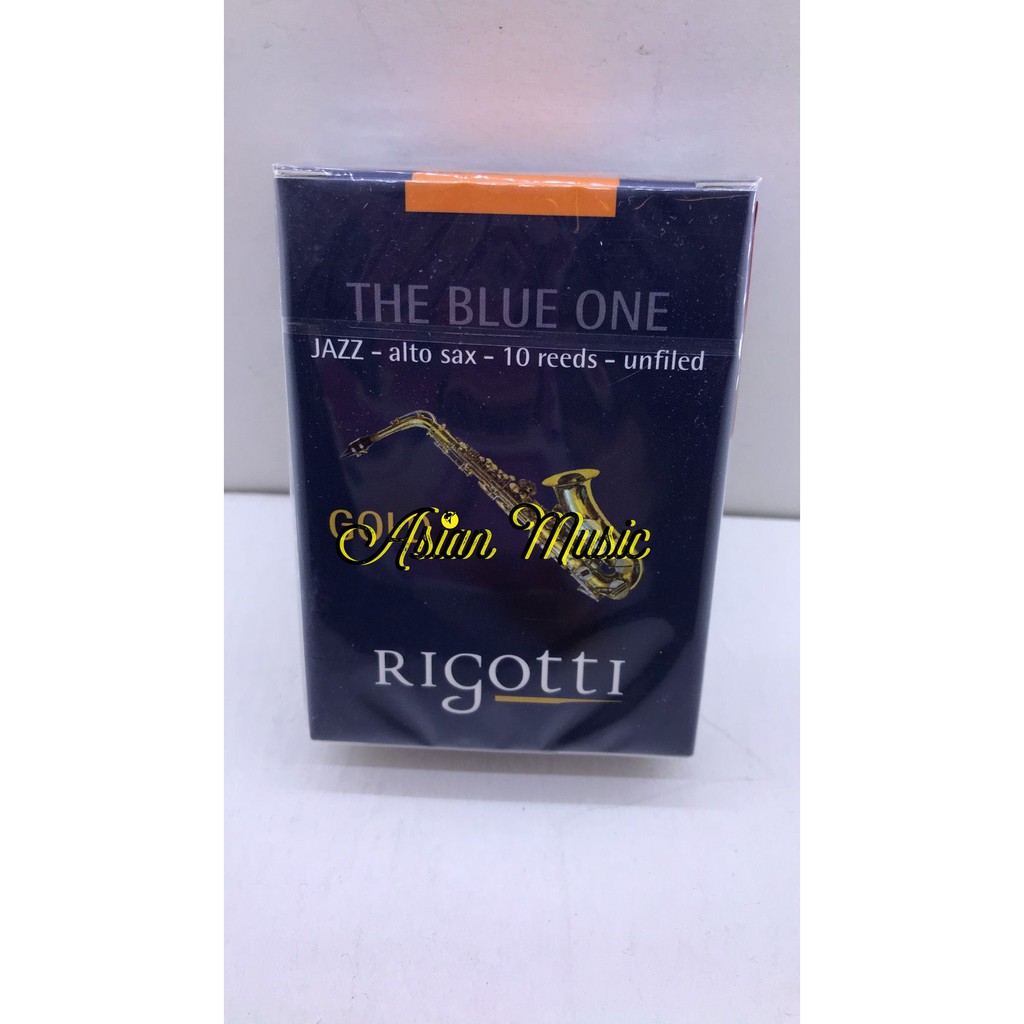 亞洲樂器 Rigotti The Blue One Alto SAX 中音薩克斯風竹片 (2.5號) 10片裝 法國製造