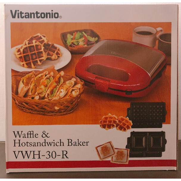 Vitantonio 鬆餅機vwh 30 R 紅色 蝦皮購物