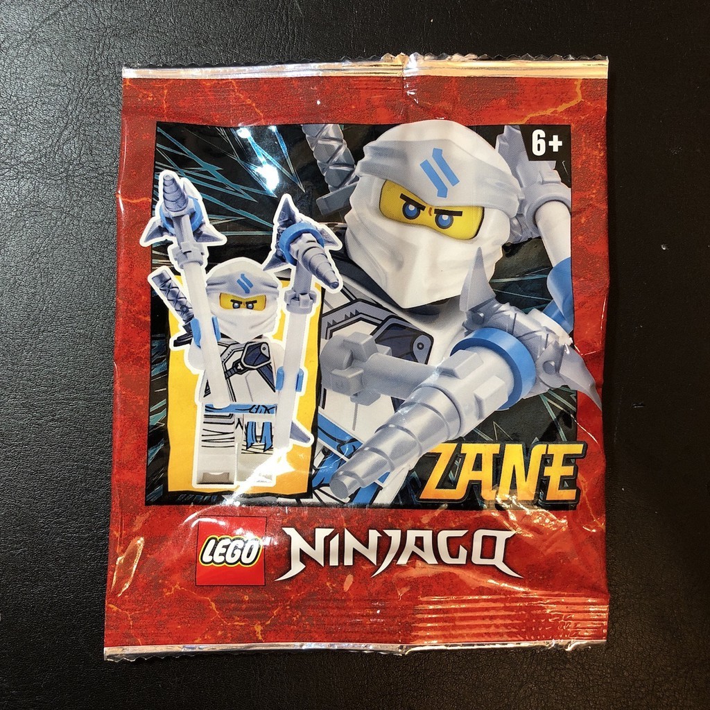 「樂高 軍團」LEGO旋風忍者NINJAGO 70676 892065 白忍者 冰忍 Zane 鋁箔 NJO623