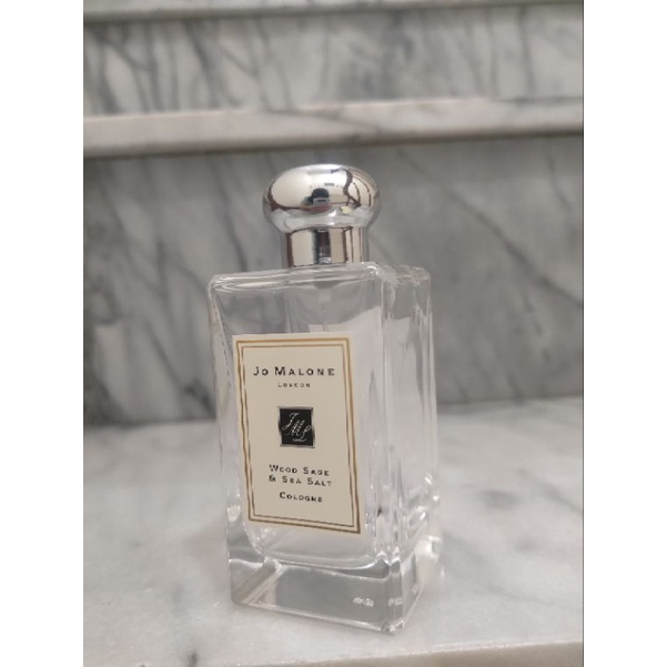 ［香水空瓶］Jo Malone 鼠尾草與海鹽100ml 空瓶（附贈空盒）