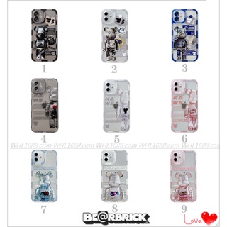 ins爆款 庫柏力克熊 透明殼 bearbrick iPhone13手機殼 適用11 12 13ProMax 13Pro