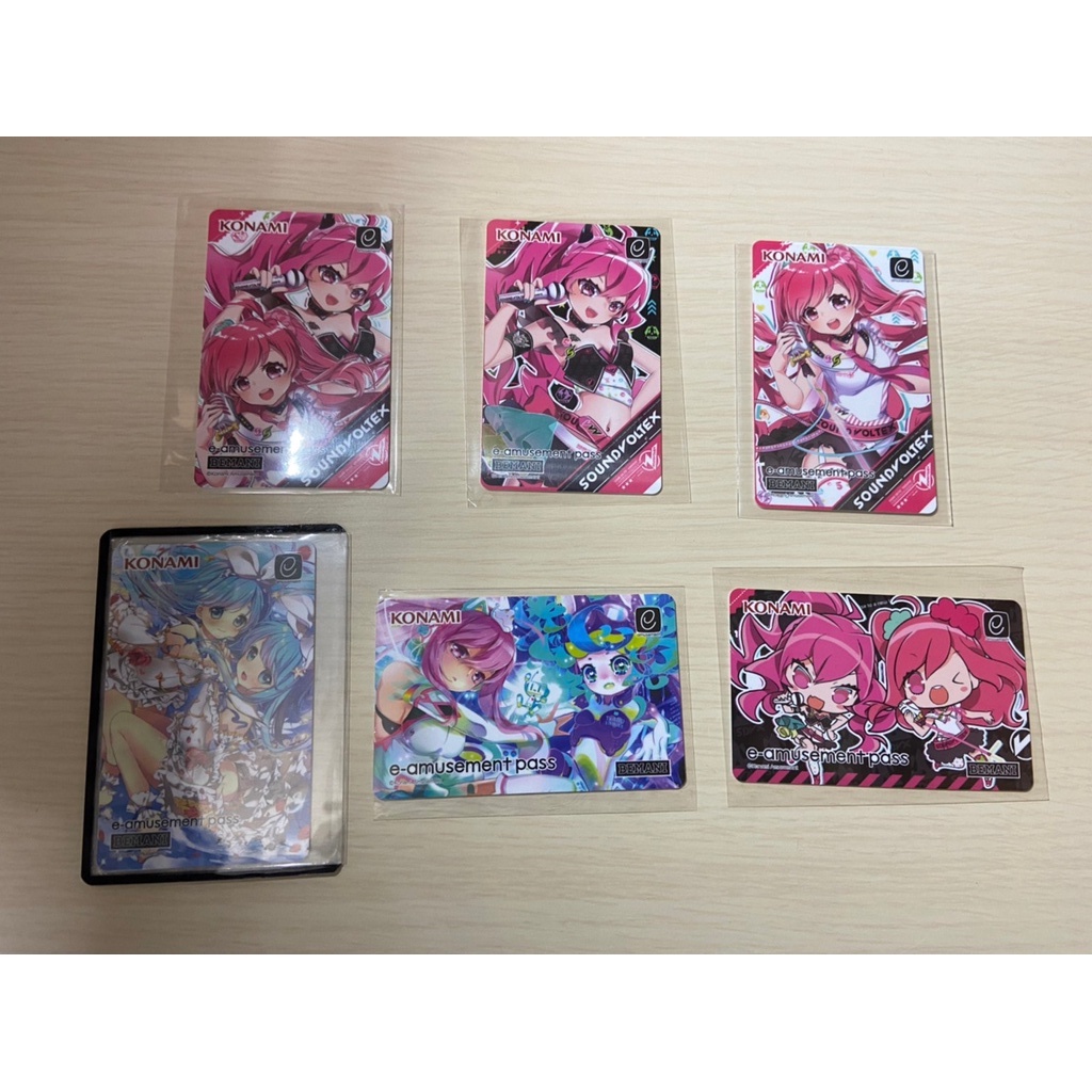 カラフルセット 3個 サウンドボルテックス × 東方 e-amusement pass