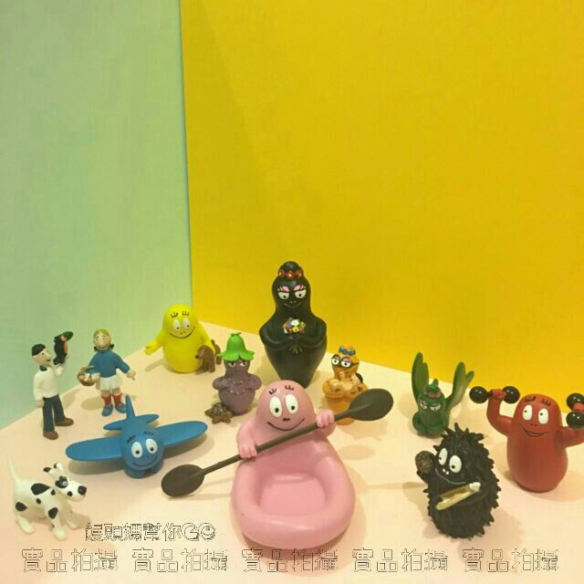 【饅頭媽幫你GO】停售嚕！！！！ ⭐預購法國泡泡先生 Barbapapa 公仔組👀