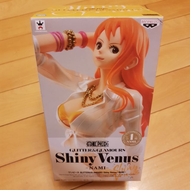 【日本金證】航海王 娜美 NAMI 泳裝款 G&amp;G Shiny Venus 公仔 坐姿/泳裝/美女/長盒 全新現貨