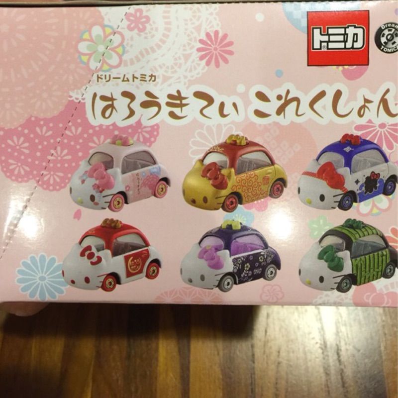 TOMICA HELLO KITTY 抽抽樂，進口商：麗嬰國際（股）公司