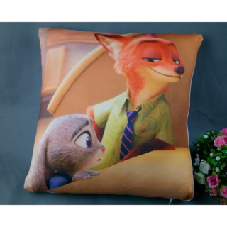 【動物方程式 Zootopia】 抱枕 動物 方程式 方城市 茱蒂 尼克 樹賴 客製化 多款選擇 單面 雙面