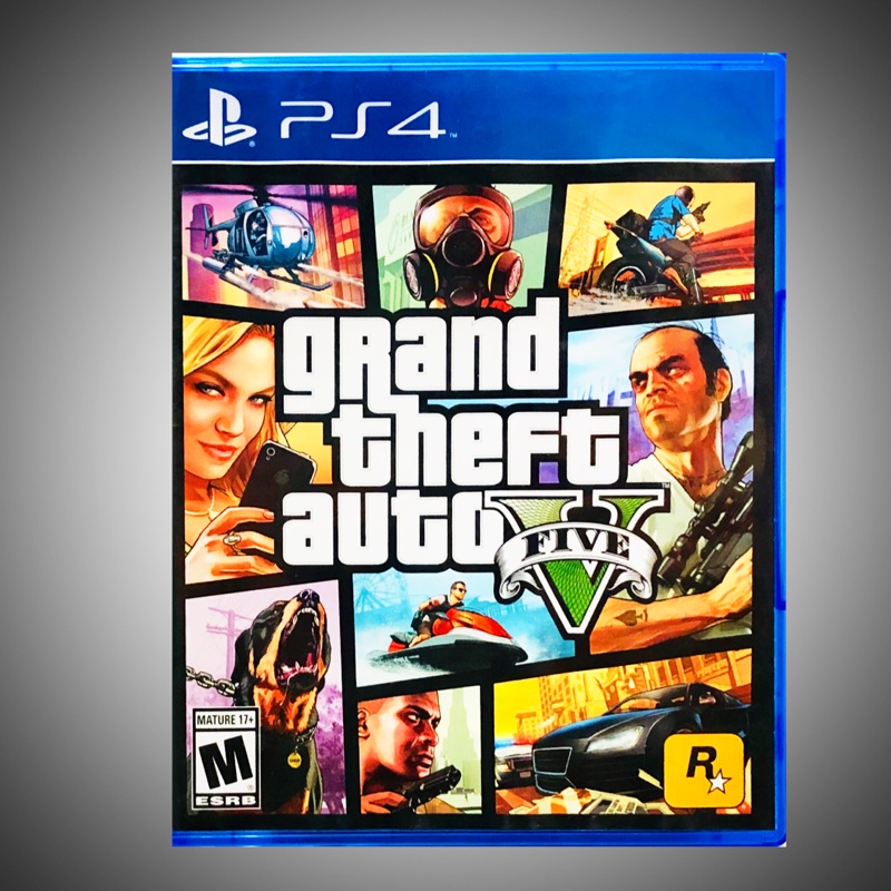 東晶電玩 Ps4 俠盜獵車手5 橫行霸道5 Gta5 中文版 蝦皮購物