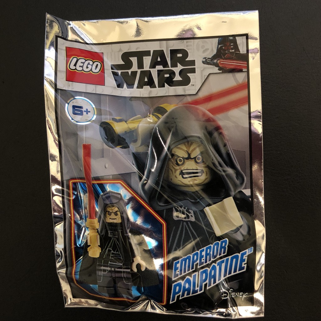 「樂高 軍團」LEGO星際大戰 Star Wars 912169 死星最後決戰 西斯大帝 皇帝 白卜庭 鋁箔 75291
