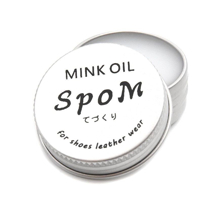 SpoM 高純度皮革保養油(高純度貂油) 動物性脂肪 MINK OIL-真皮保養油/仿皮保養油/PU皮保養油