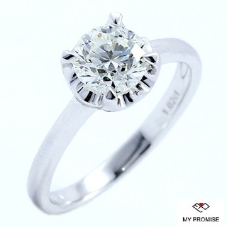 【My Promise 鑽誓山盟】超閃實驗室鑽石18K戒指 Lab-grown diamonds1.50克拉 JVVS2
