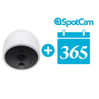 SpotCam Solo 2+365 電池式 免插電 全無線1080P 廣角180 雲端 WiFi 攝影機 IP CAM