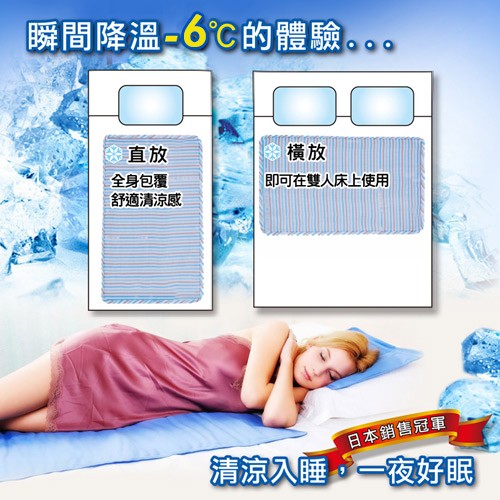 Ice Cool降溫涼感冷凝膠床墊/加重升級涼墊/冷凝膠墊/冰墊/散熱墊/寵物涼墊/冷凝墊
