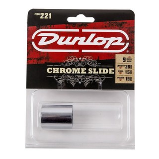 Dunlop 221 特級金屬滑音管 Chromed Steel 木吉他/電吉他藍調/鄉村音樂/搖滾樂 [唐尼樂器]
