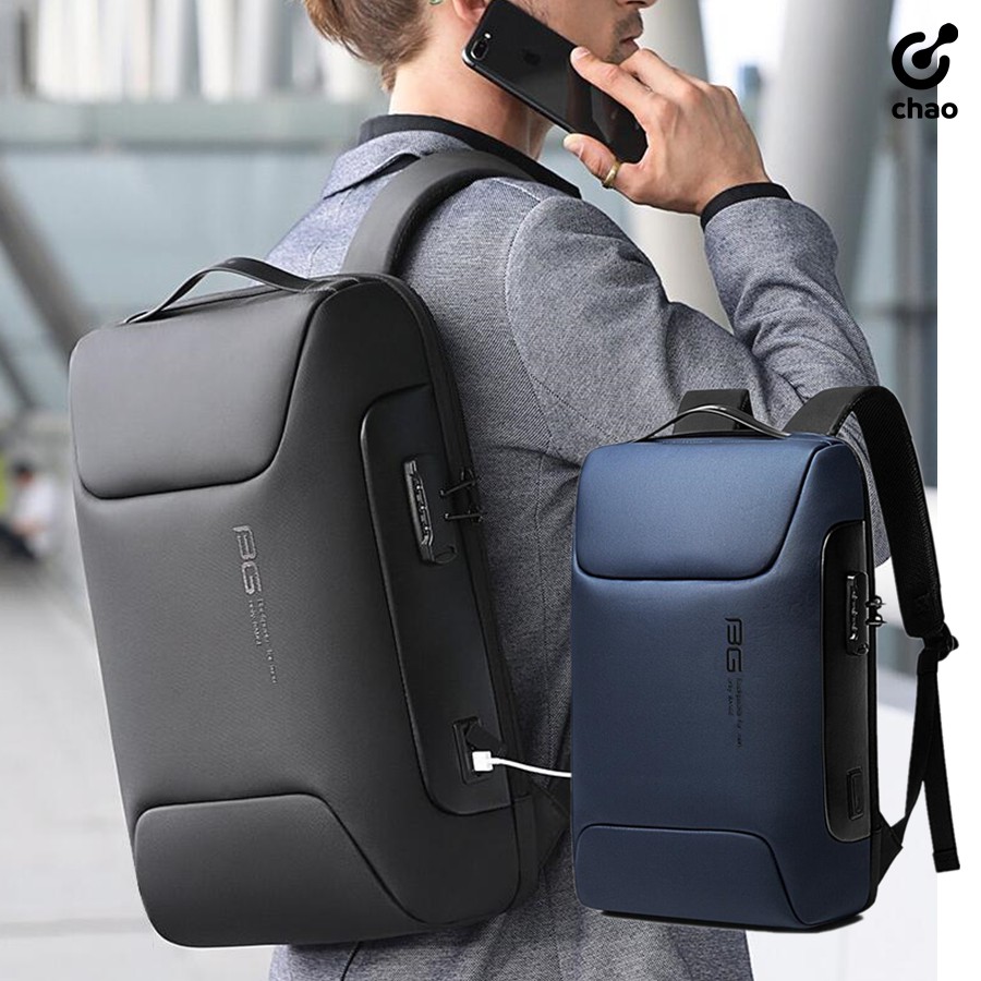 防盜安全鎖商務電腦包 雙肩包 後背包 Waterproof business computer bag Backpack
