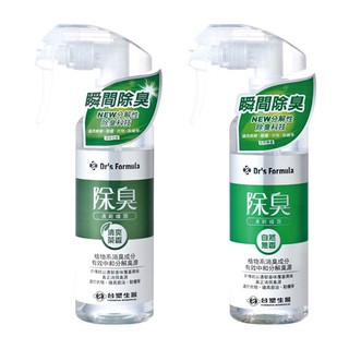 Drs Formula 臺塑生醫 除臭清新噴霧(255g) 清爽茶香/自然無香【小三美日】D618408