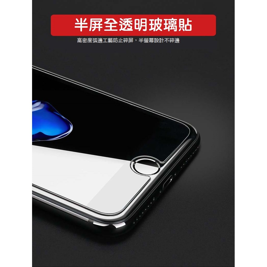 Iphone 11 半版透明玻璃貼xs Xr 玻璃貼玻璃保護貼iphone6 6s I7 Iphone7 Plus 蝦皮購物