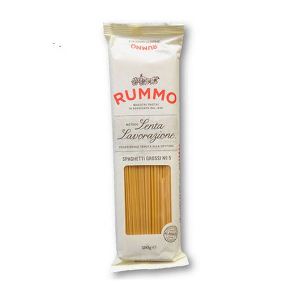 Rummo No.5長型粗圓麵 Spaghetti Grossi 500公克
