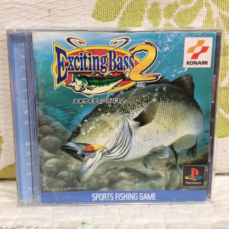 PS 日版 稀有 Exciting Bass 2 激爆鱸釣手 2 PS2 PS3 可玩