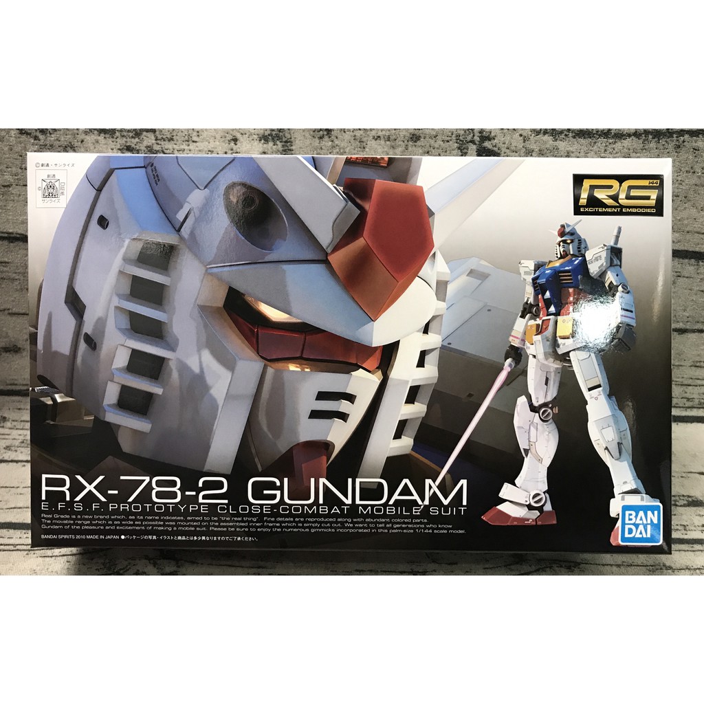 《GTS》 BANDAI 模型 RG #01 1/144 RX-78-2 初鋼 鋼彈 GUNDAM 5061594