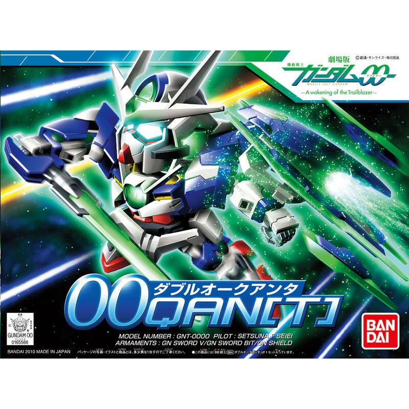 【新田模型】BANDAI 萬代 0165566 SD BB戰士 364 劇場版00鋼彈 量子型00 OOQ QAN[T]