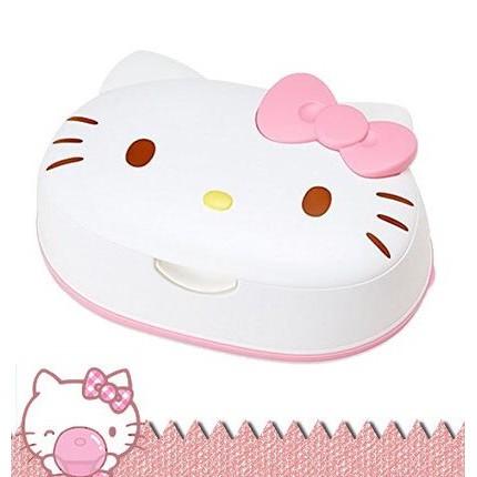 SANRIO 三麗鷗 Hello Kitty 凱蒂貓 濕紙巾收納盒