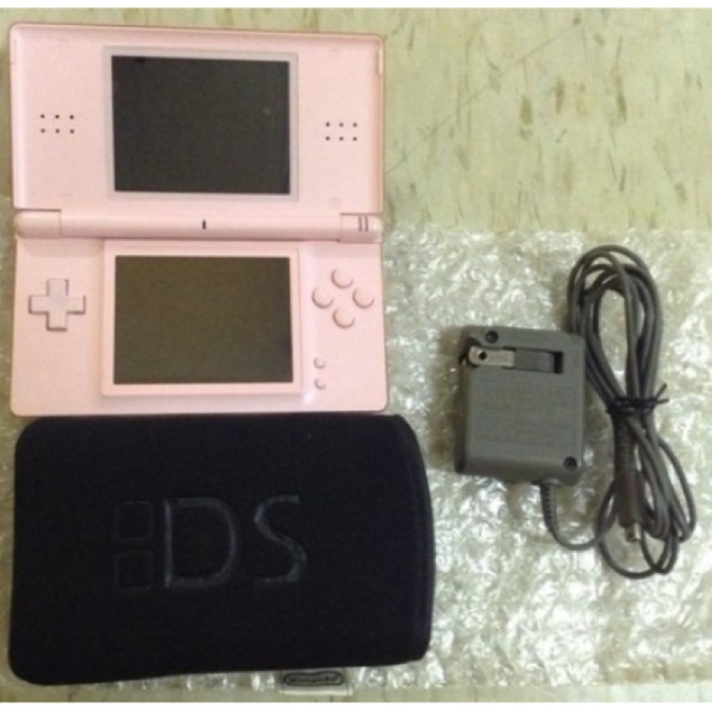 8成新Nintendo DS Lite 任天堂NDSL 粉紅色輕量主機| 蝦皮購物