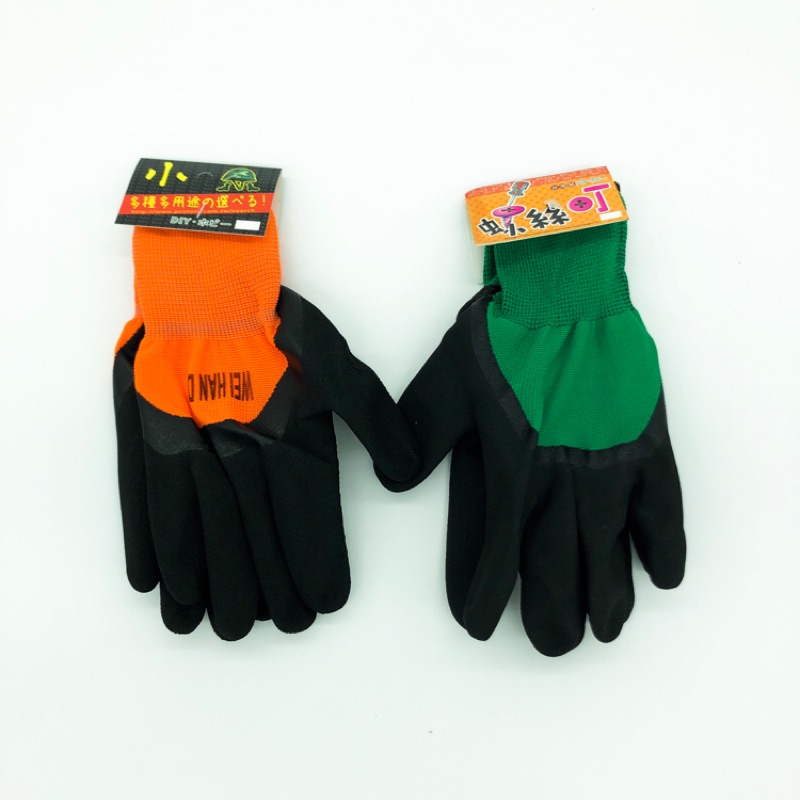 【農種屋】粘膠手套（工作用）多種顏色隨機出貨