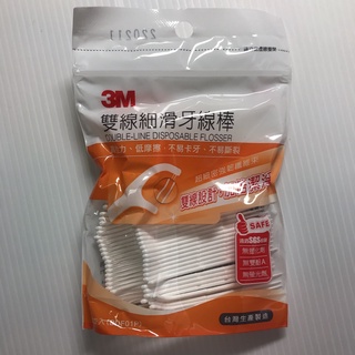 3M 雙線細滑牙線棒 42支入 DDF01P【艾保康】