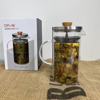 Driver 冷熱兩用沖茶壺400ml 600ml 1200ml 濾茶杯