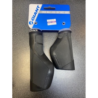 『小蔡單車』捷安特GIANT ERGO MAX LOCK-ON TWIST GRIP黑灰 一長短 把手 通晴車/自行車