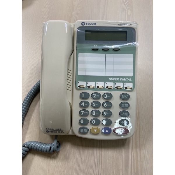 二手 TECOM東訊話機SD-7706E