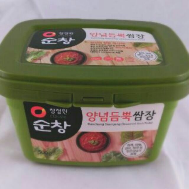 韓國 知名 清淨園 順昌大象 蔬菜調味醬 500g (微辣)
/黃豆醬(味噌韓國俗稱大醬)
500g
