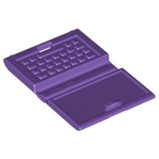 Lego 樂高 深紫色 筆記型 電腦 配件 Purple Computer Laptop 62698