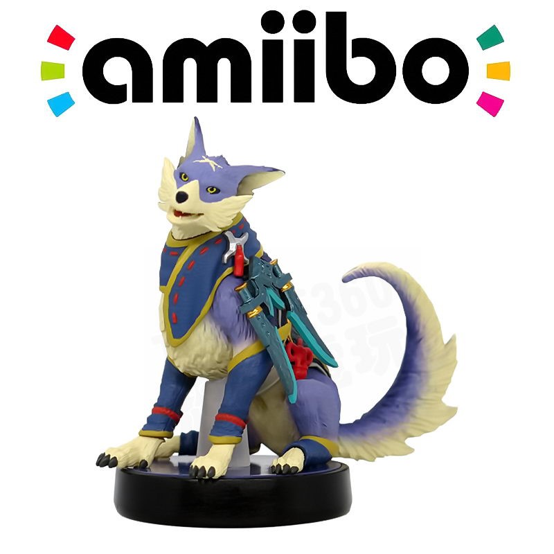 預購商品 任天堂amiibo Nfc Switch Ns 魔物獵人崛起隨行加爾克palamute 第二批五月 蝦皮購物