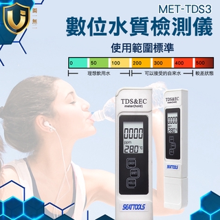 《獨一無2》MET-TDSEC 水耕栽培電導度 TDS TDS筆 純淨水 環境溫度 測試筆